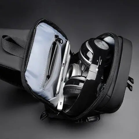 Olvídate de los robos: Bandolera Antirrobo Impermeable que protege tus cosas